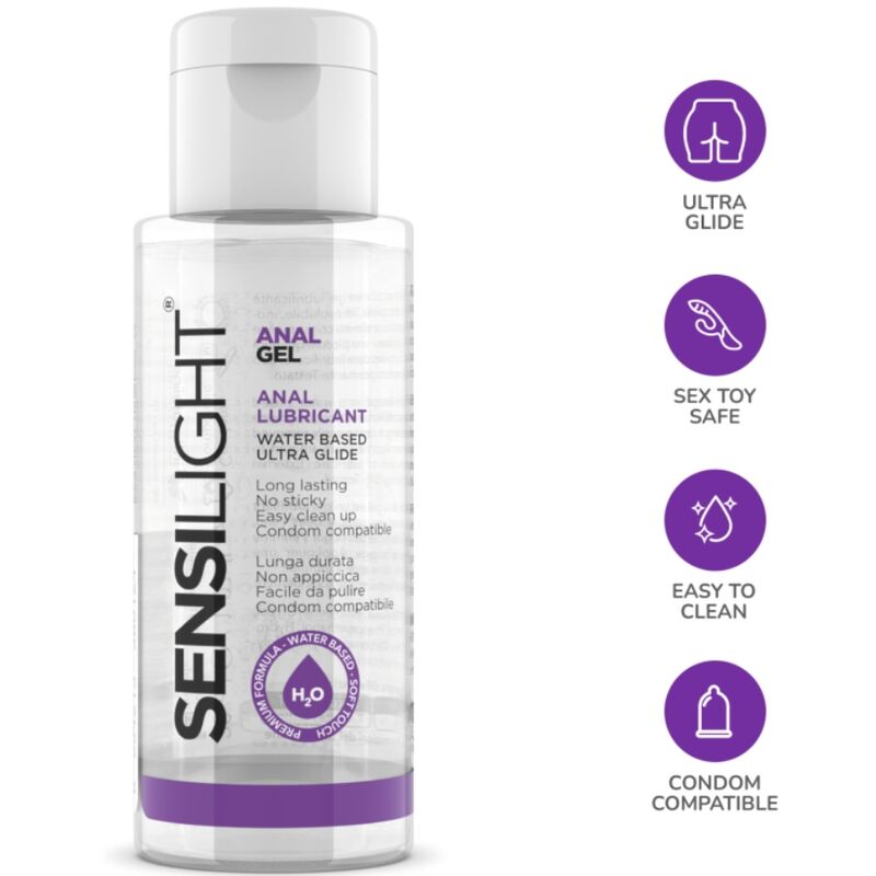 INTIMATELINE - SENSILIGHT SLIDING ANAL GEL 30 ML Produktansicht und Details