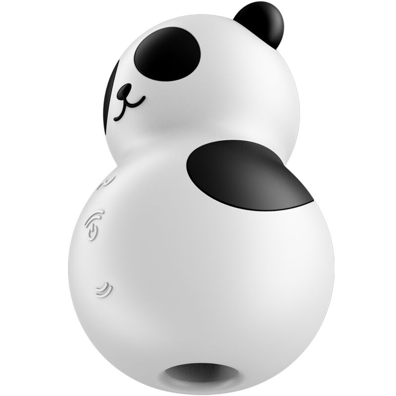 SATISFYER - POCKET PANDA STIMULATOR & VIBRATOR SCHWARZ WEISS für intensive Stimulation und Self-Love
