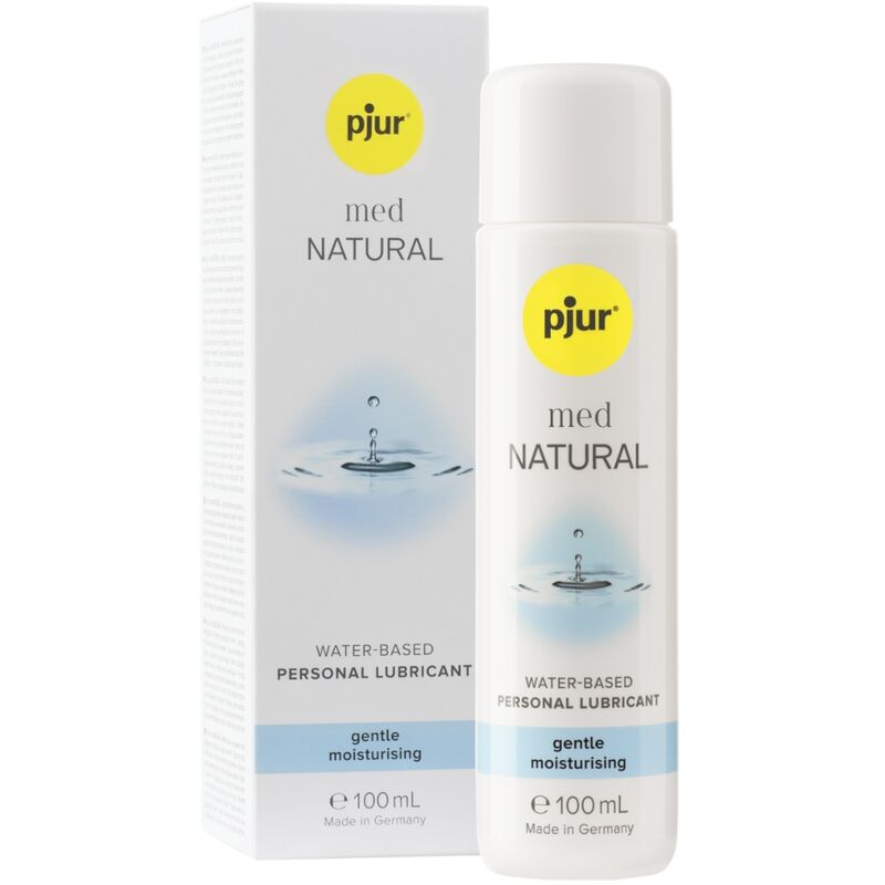 PJUR - MED NATÜRLICHES SCHMIERMITTEL AUF WASSERBASIS 100 ML wasserbasiertes Gleitgel diskret online kaufen