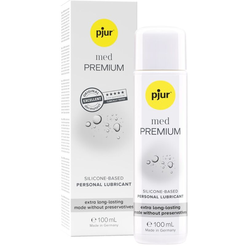PJUR - MED SILIKON PREMIUM SCHMIERMITTEL 100 ML Silikon-Gleitgel diskret online kaufen