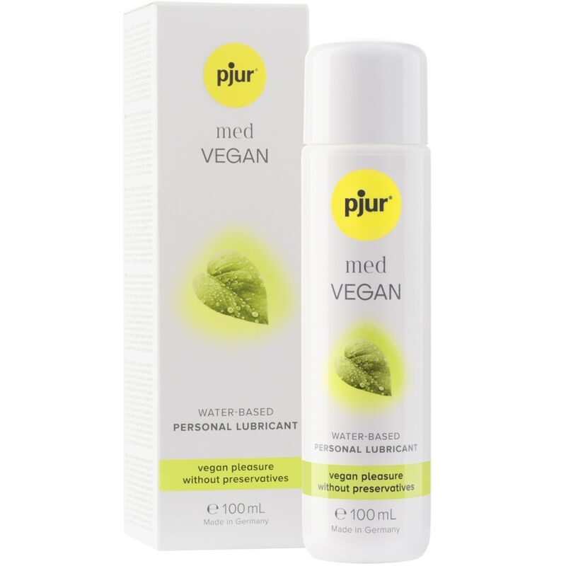 PJUR - MED VEGAN GLIDE SCHMIERMITTEL AUF WASSERBASIS 100 ML für geschmeidige intime Momente