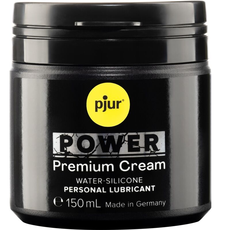 PJUR - POWER PREMIUM CREME PERSÖNLICHES SCHMIERMITTEL 150 ML für geschmeidige intime Momente