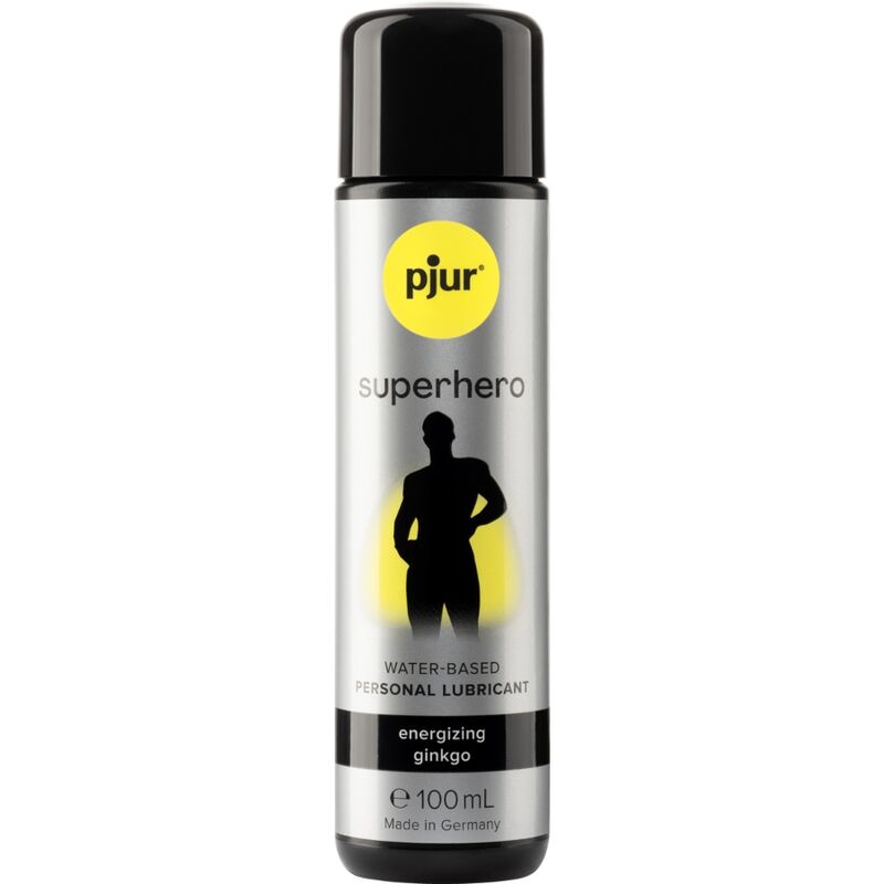 PJUR - SUPERHERO ENERGIZING LUBRICANT GINKGO 100 ML Gleitgel diskret online kaufen