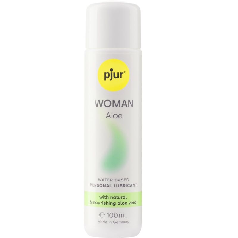 PJUR Woman Aloe Wasserbasiertes Gleitgel 100 ml – Hautfreundlich wasserbasiertes Gleitgel diskret online kaufen