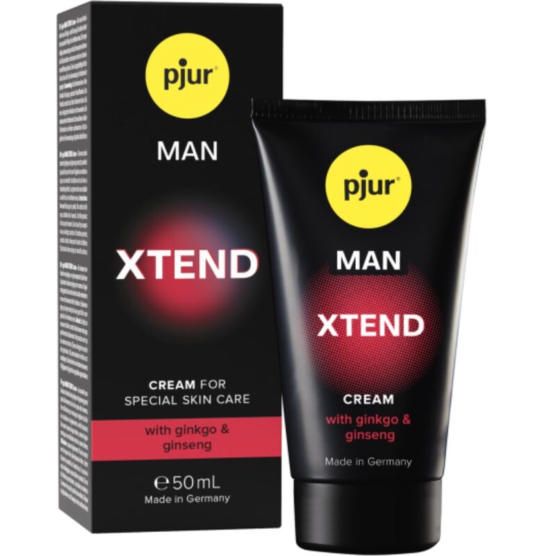 PJUR - MAN XTEND STIMULIERENDE MASSAGECREME 50 ML – Intimkosmetik von PJUR