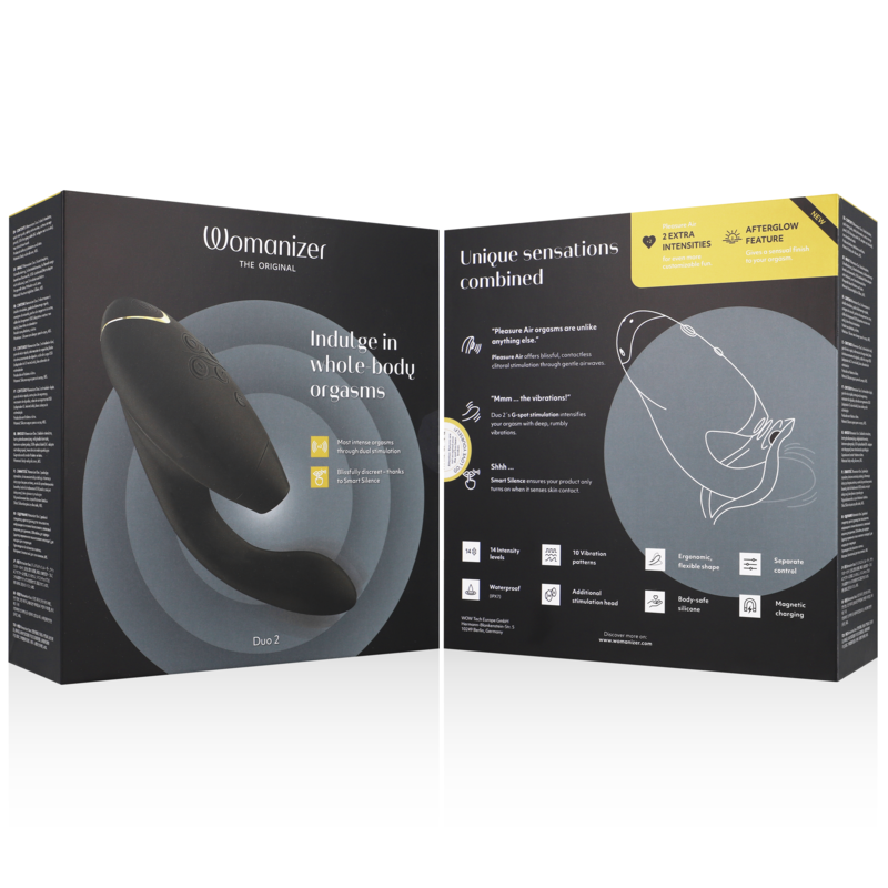 WOMANIZER - Doppelstimulator - G-Punkt- und Klitorisstimulation für intensive Stimulation und Self-Love