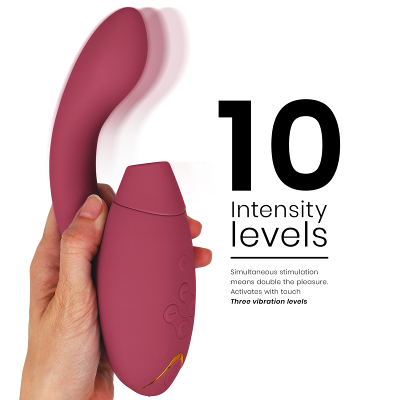 WOMANIZER - Doppelstimulator - G-Punkt- und Klitorisstimulation hochwertiges Sextoy bei Secret Pulse