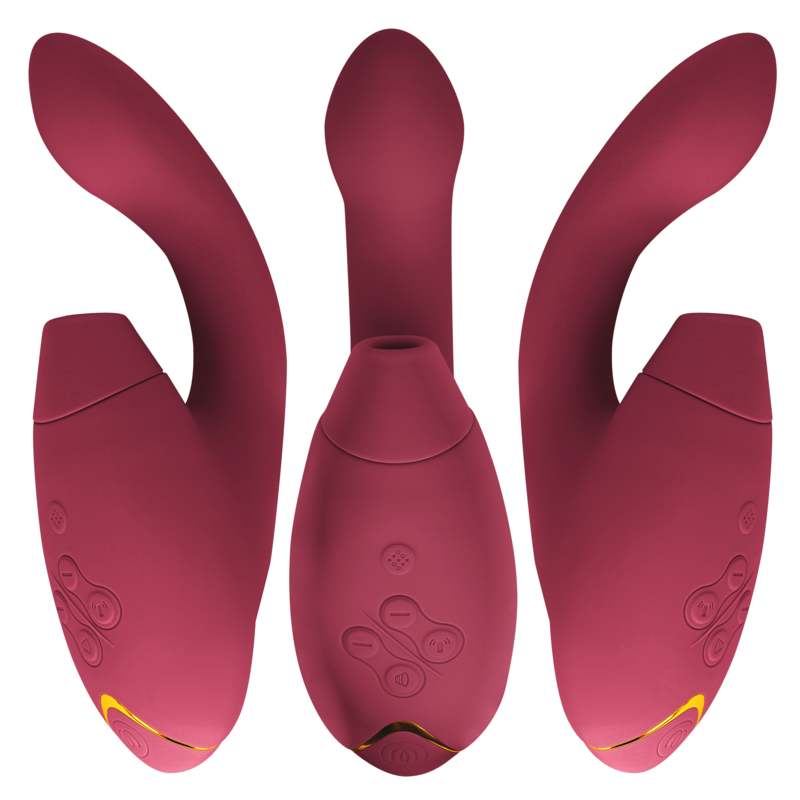 WOMANIZER - Doppelstimulator - G-Punkt- und Klitorisstimulation für intensive Stimulation und Self-Love