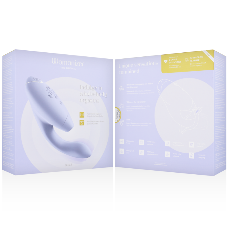 WOMANIZER - Doppelstimulator - G-Punkt- und Klitorisstimulation für intensive Stimulation und Self-Love