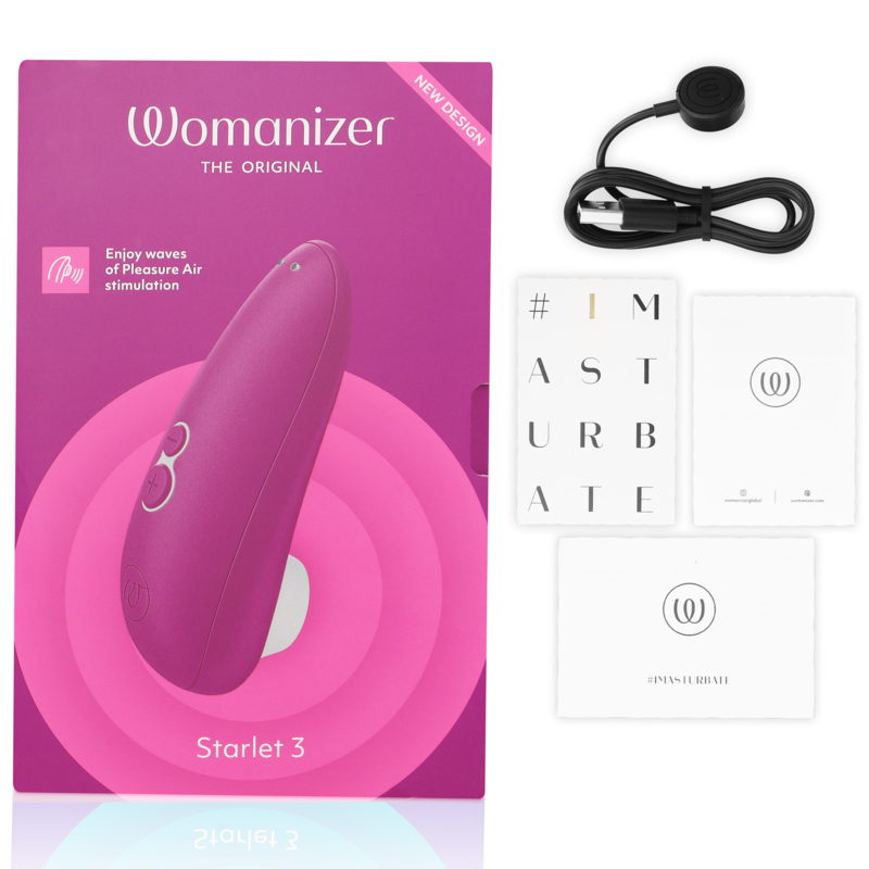 WOMANIZER - STARLET 3 - Wasserdicht / VIOLETT Klitorisstimulator diskret online kaufen