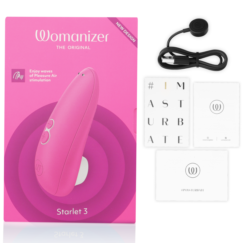 WOMANIZER - STARLET 3 - Wasserdicht / ROSA Klitorisstimulator diskret online kaufen