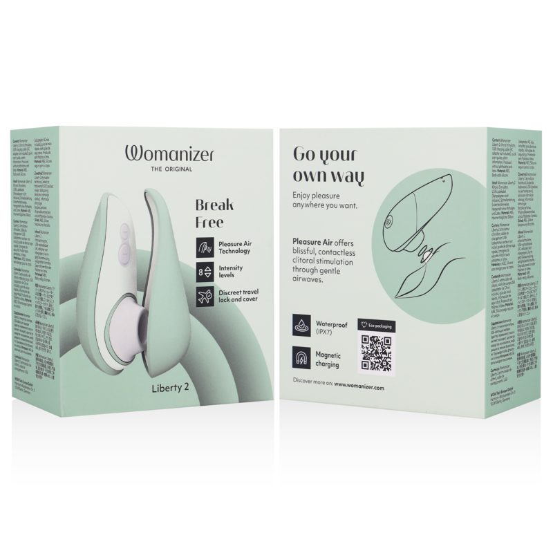 Womanizer Liberty 2 / HELLGRÜN für intensive Stimulation und Self-Love