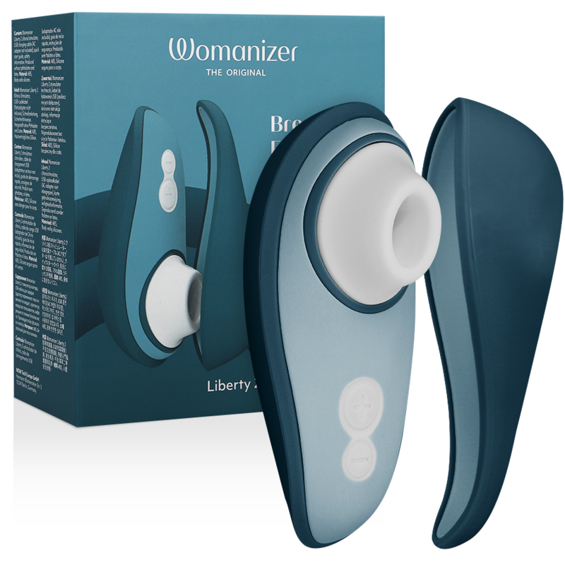 Womanizer Liberty 2 / BLAU Klitorisstimulator diskret online kaufen
