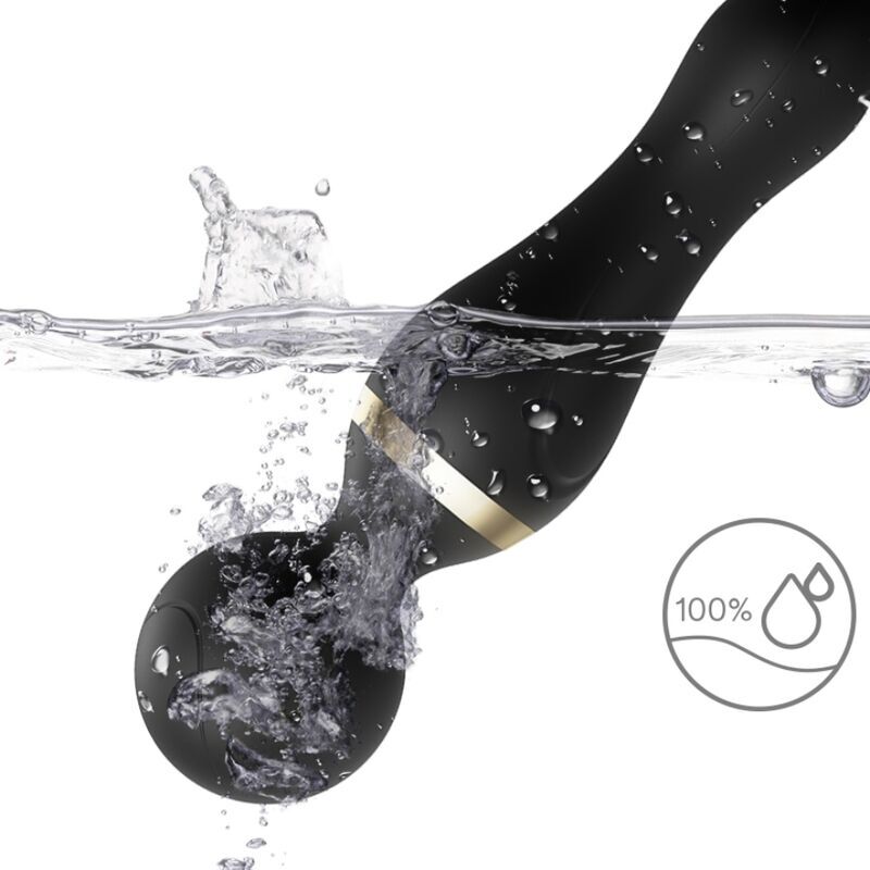 ARMONY - FREEZA MASSAGER & VIBRATOR SUPER FLEXIBLER KOPF SCHWARZ Vibrator diskret online kaufen
