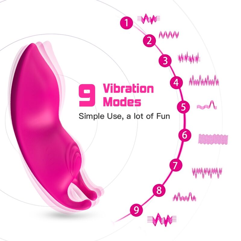 ARMONY - HONEYBEE TRAGBARES HÖSCHEN VIBRATOR G-SPOT FERNBEDIENUNG FUCHSIA – Vibrator Bild 18