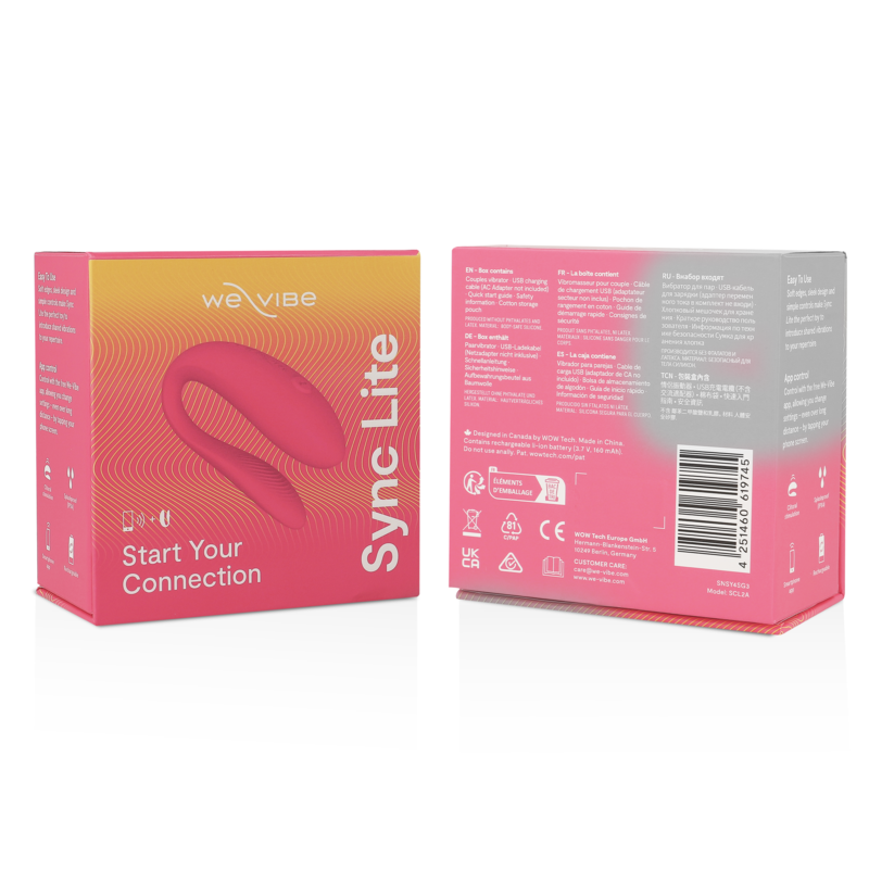 WE-VIBE - SYNC LITE KLITORISTIMULATOR ROSA – Klitorisstimulator Bild 12