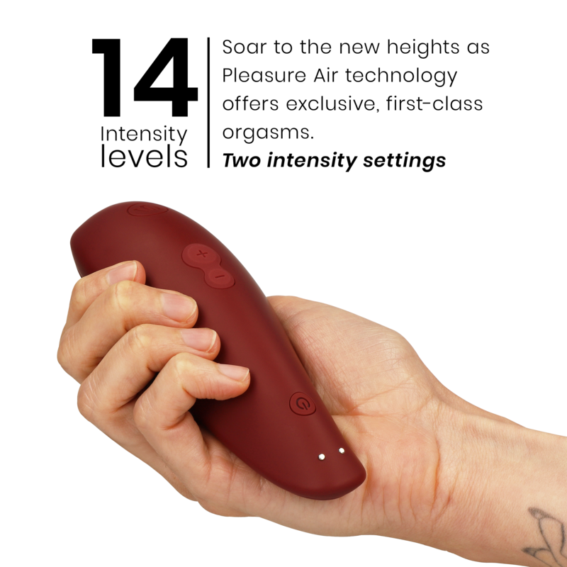 WOMANIZER - CLASSIC 2 KLITORALSTIMULATOR BORDEAUX für sinnliche Momente allein oder zu zweit