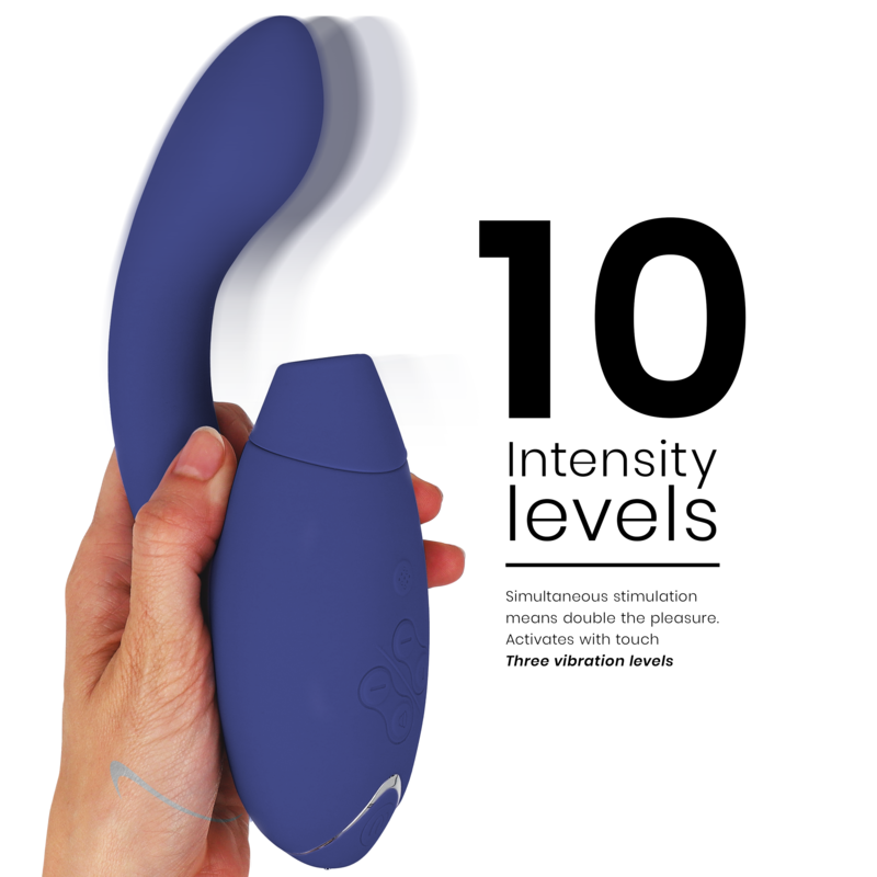 WOMANIZER - Doppelstimulator - G-Punkt- und Klitorisstimulation hochwertiges Sextoy bei Secret Pulse