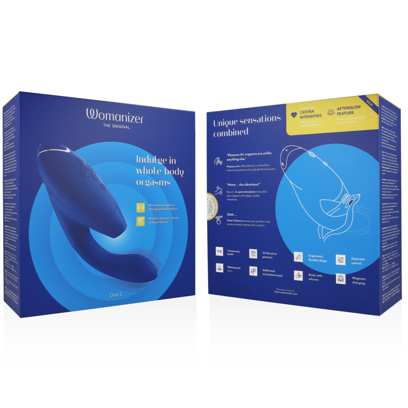 WOMANIZER - Doppelstimulator - G-Punkt- und Klitorisstimulation für intensive Stimulation und Self-Love
