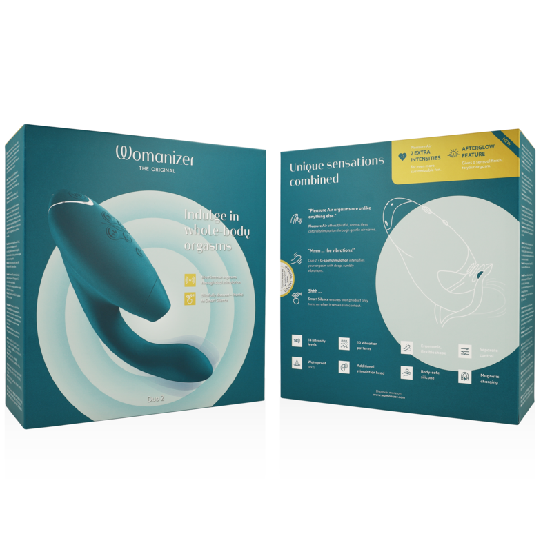 WOMANIZER - Doppelstimulator - G-Punkt- und Klitorisstimulation für intensive Stimulation und Self-Love