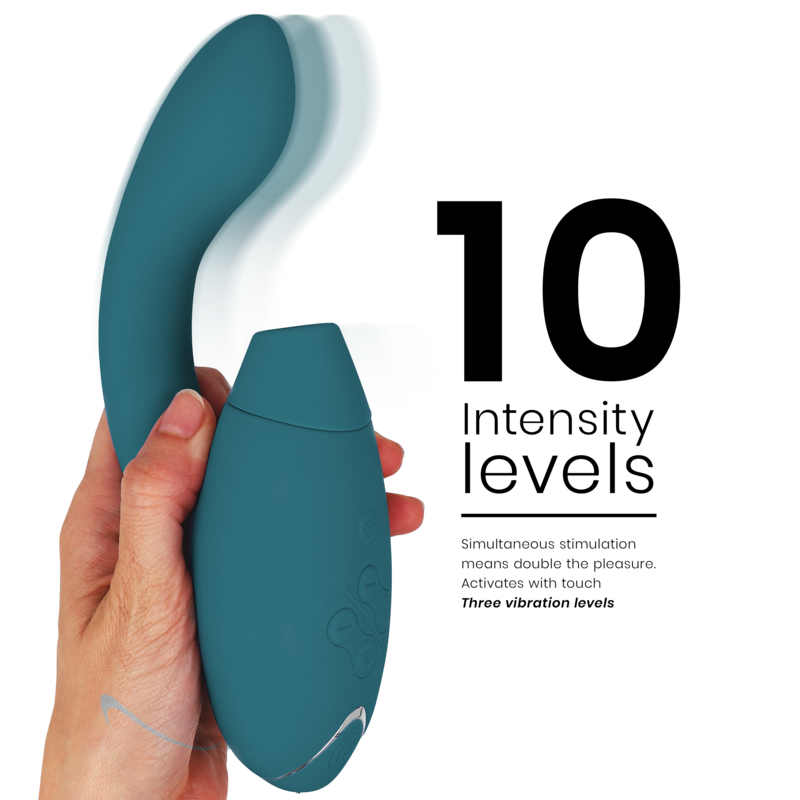 WOMANIZER - Doppelstimulator - G-Punkt- und Klitorisstimulation hochwertiges Sextoy bei Secret Pulse