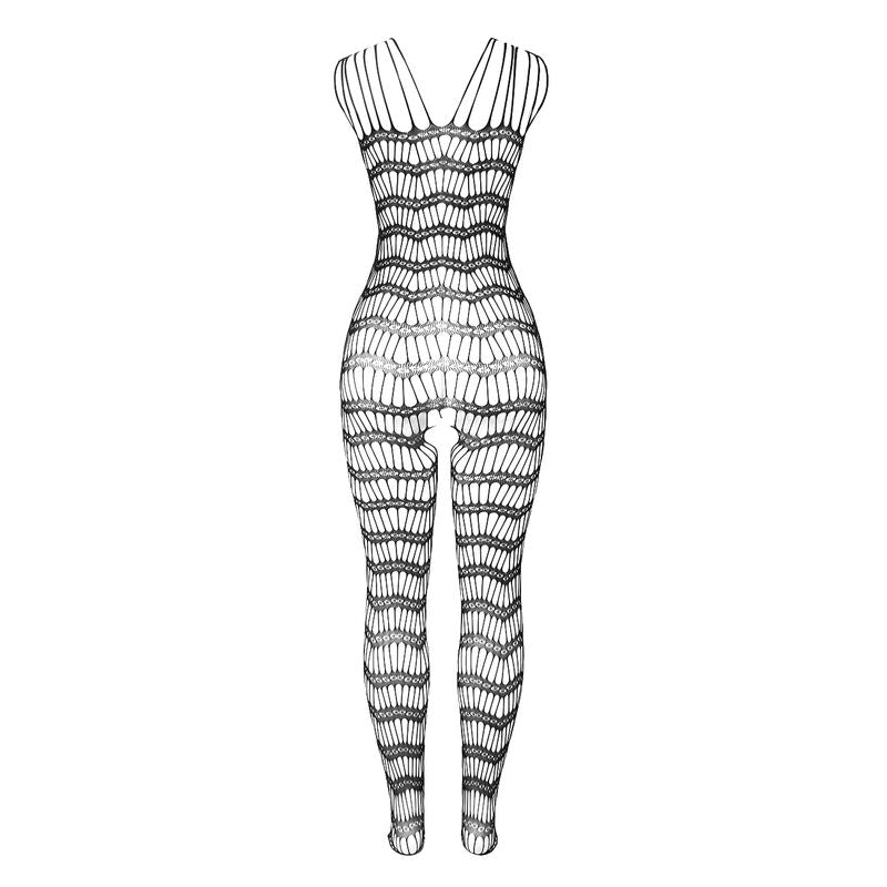 SUBBLIME - 951696 NETZ-BODYSTOCKING OHNE SCHRITT MIT TRGERN AN DEN SCHULTERN SCHWARZ EINE GRÖSSE hochwertige Produktabbildung