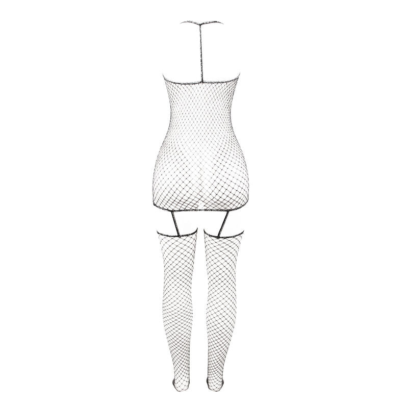 SUBBLIME - 951955 GLNZENDER NETZ-BODYSTOCKING EINE GRÖSSE Dessous-Body Produktansicht