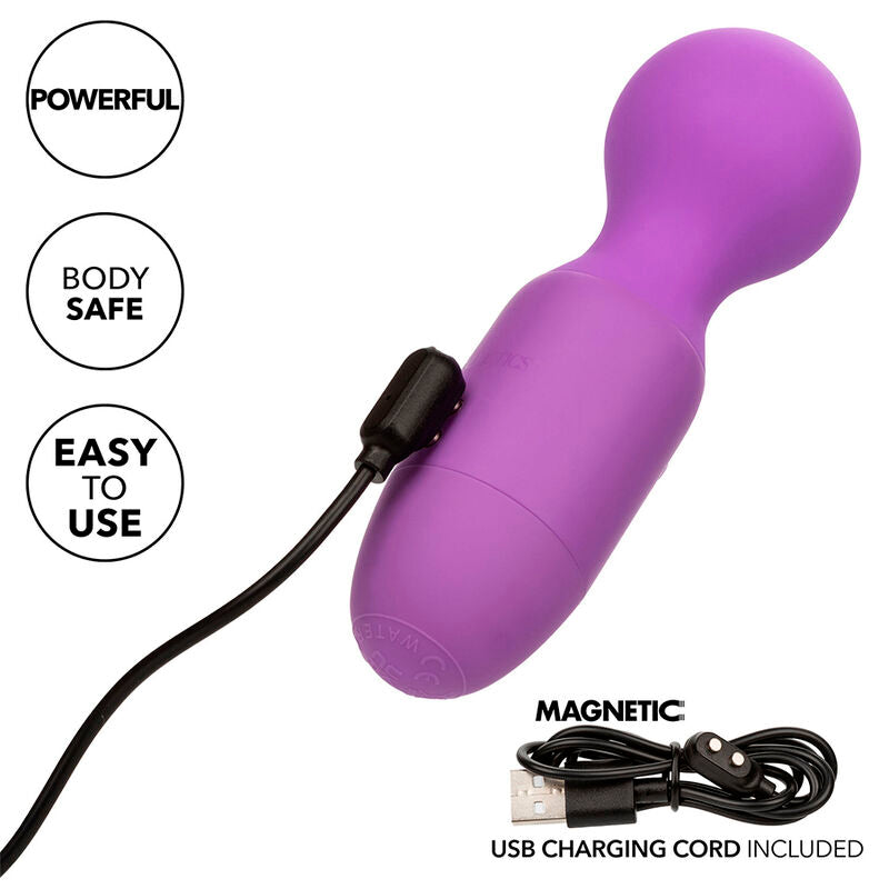 CalExotics First Time Massager Lila – 10 Vibrationsmodi, USB Wiederaufladbar & Wasserdicht – Massager Vibrator Bild 14