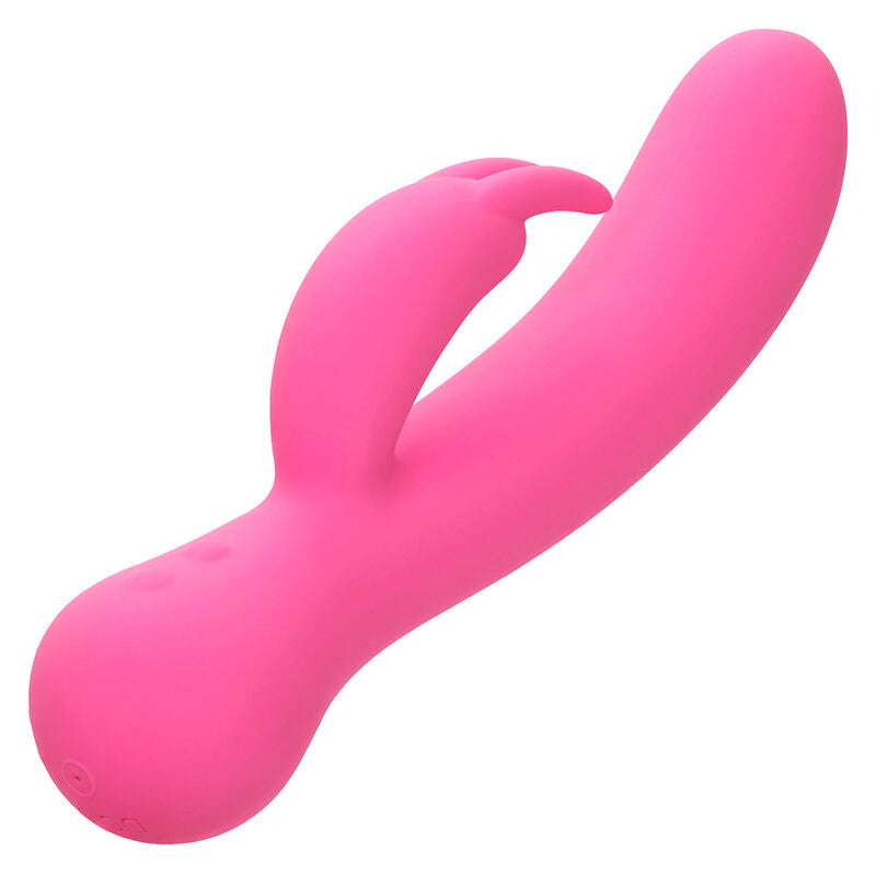 CalExotics First Time Rabbit – Wiederaufladbarer Vibrator, Dual-Stimulation, Wasserdicht, Rosa – Rabbit Vibrator Bild 5