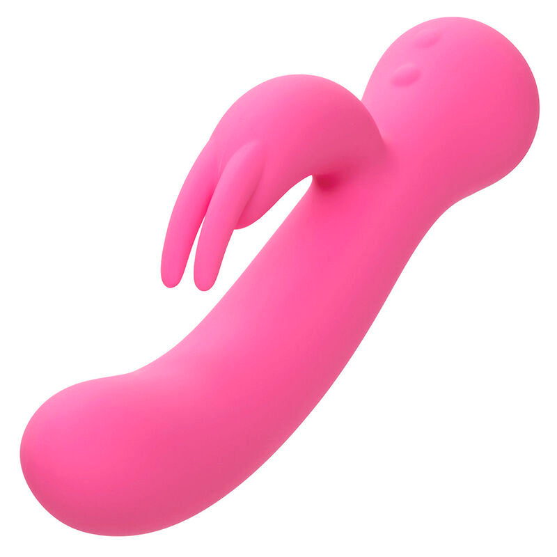 CalExotics First Time Rabbit – Wiederaufladbarer Vibrator, Dual-Stimulation, Wasserdicht, Rosa – Rabbit Vibrator Bild 7