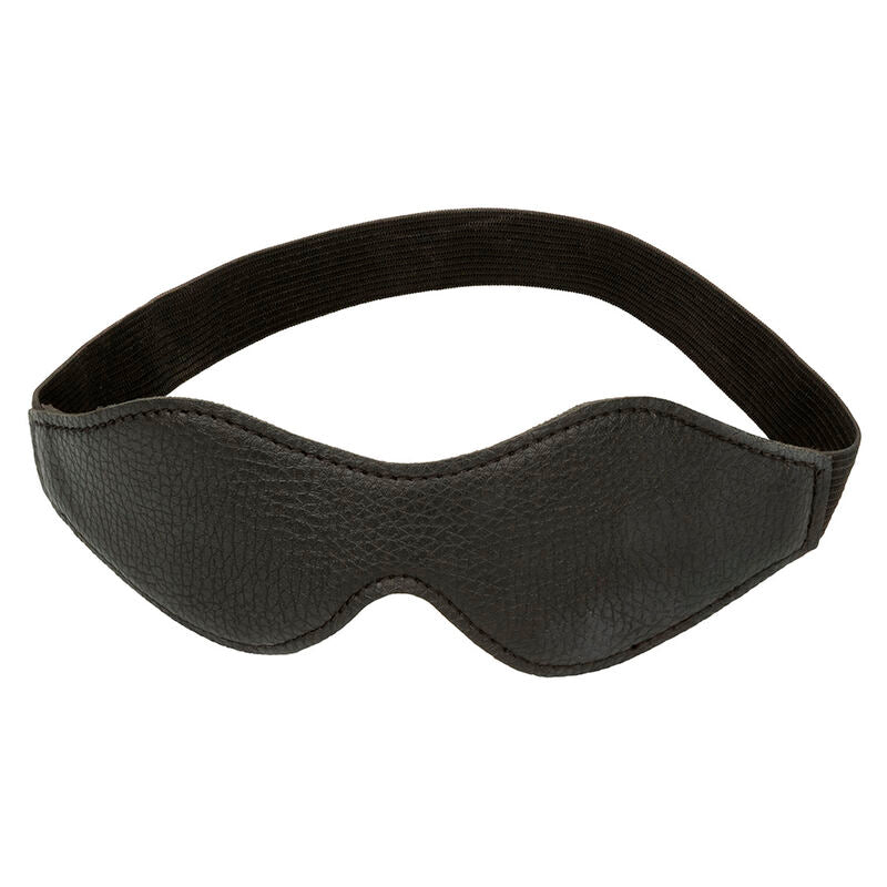 CalExotics Augenmaske aus Leder – PVC, Elastisch, Total Blackout, BDSM Zubehör – BDSM-Zubehör Bild 3
