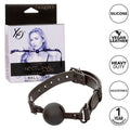 CALEXOTICS - NOCTURNAL BALL GAG SILIKON SCHWARZ – Ballknebel Bild 1