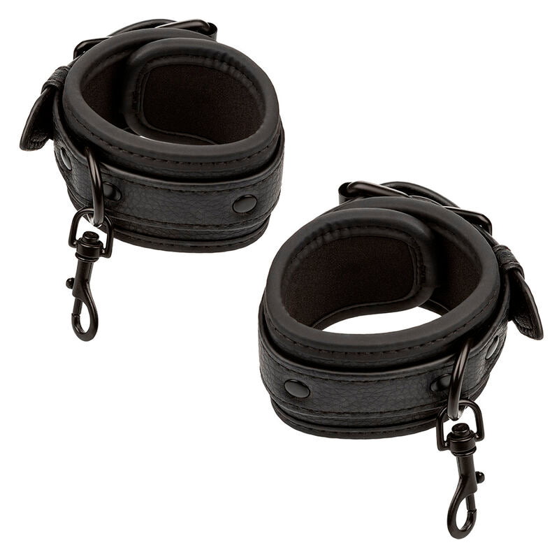 CALEXOTICS Nocturnal Hog Tie Connector – Verstellbare Leder-Fesseln für BDSM & Bondage | Secet Pulse