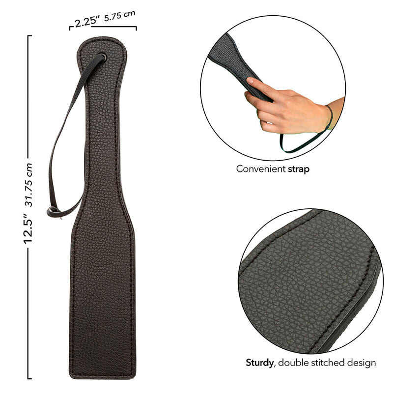 CALEXOTICS - NOCTURNAL PADDLE LEDER SCHWARZ BDSM-Peitsche diskret online kaufen