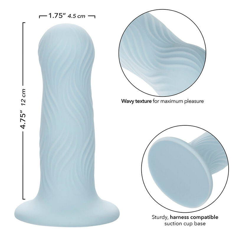 CALEXOTICS - WAVE RIDER SCHAUMSTOFF-ANALPLUG BLAU – Analplug Bild 8