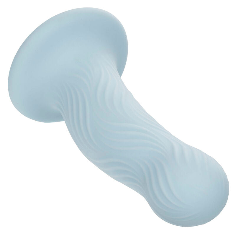CALEXOTICS - WAVE RIDER SCHAUMSTOFF-ANALPLUG BLAU – Analplug Bild 5