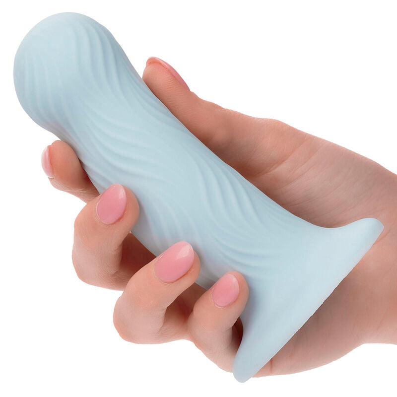 CALEXOTICS - WAVE RIDER SCHAUMSTOFF-ANALPLUG BLAU – Analplug Bild 7