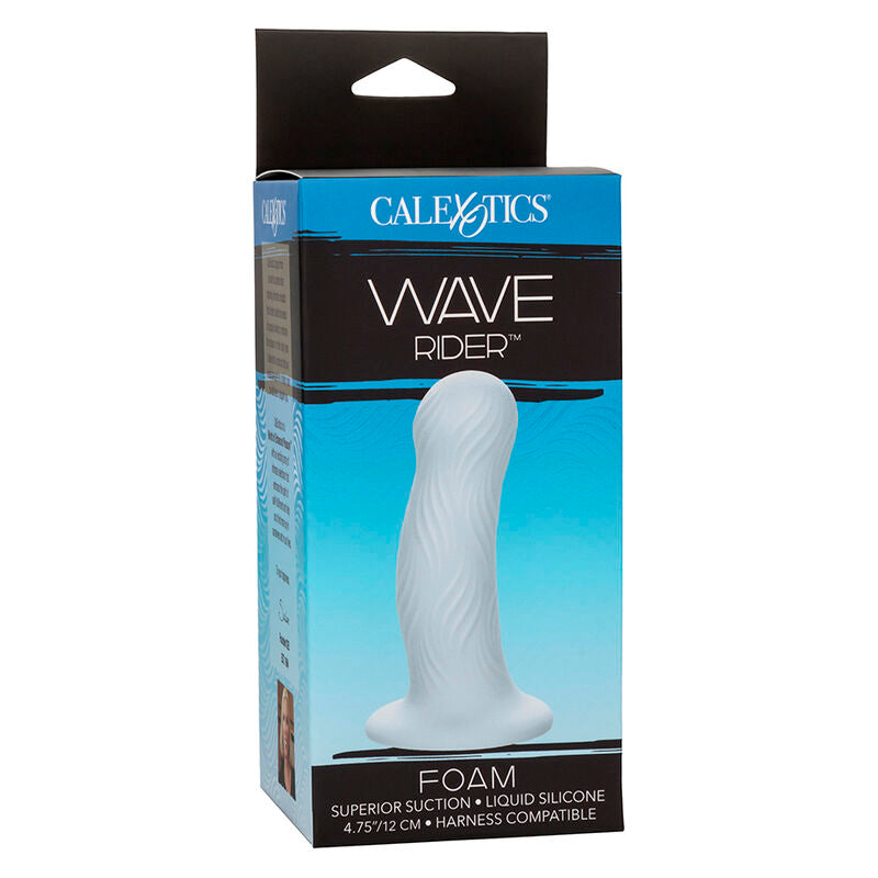 CALEXOTICS - WAVE RIDER SCHAUMSTOFF-ANALPLUG BLAU – Analplug Bild 12