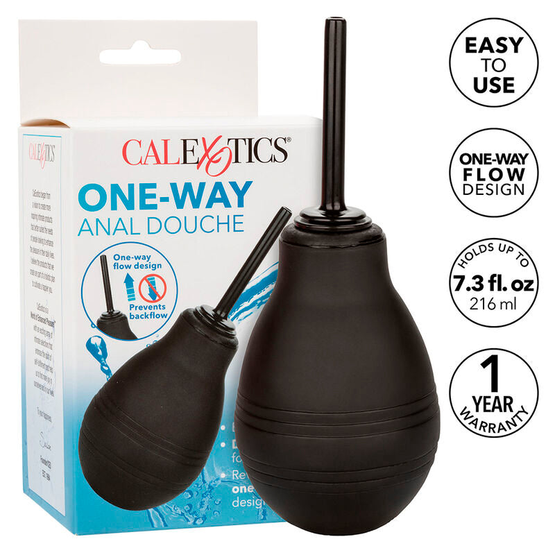 CALEXOTICS - ONE WAY ANALDUSCHE SCHWARZ – Anal-Toy Bild 1