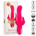 CALEXOTICS - JACK FANTASY DREIFACH BEHEIZTER VIBRATOR RABBIT ROSA – Rabbit Vibrator Bild 1
