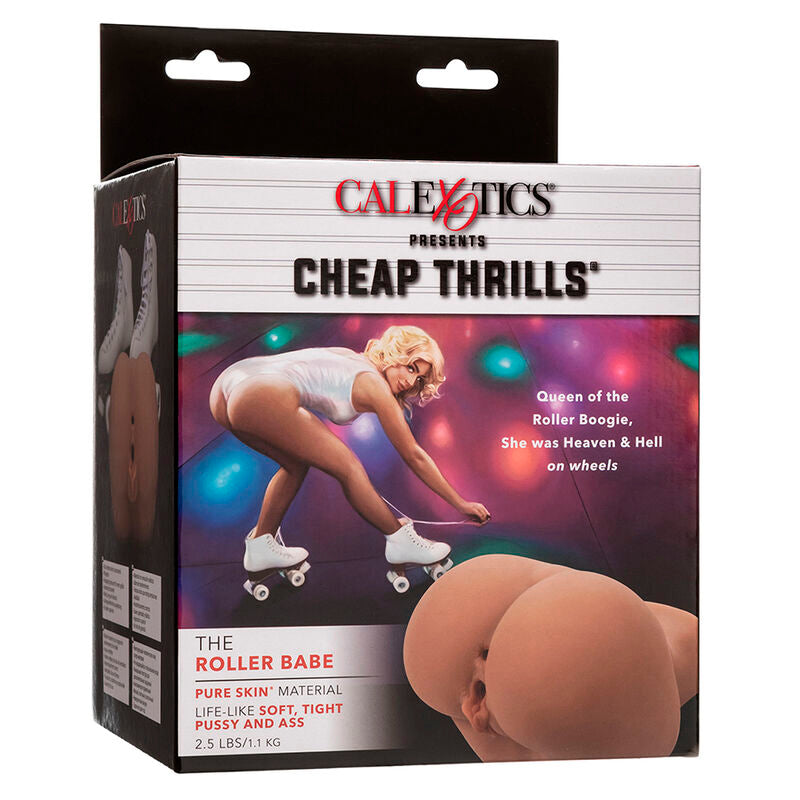 CALEXOTICS - THE ROLLER BABE DOPPELT REALISTISCHER MASTURBATOR, FLEISCH – Masturbator Bild 18