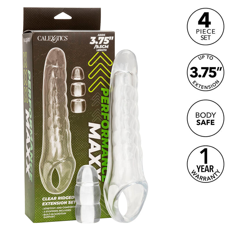 CALEXOTICS - MAXX PENIS EXTENDER EINSTELLBAR KLAR – Penis-Extender Bild 3