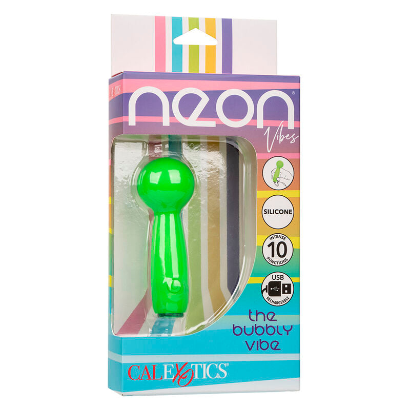 CalExotics Neon Vibes The Bubbly Vibe – Mini-Massager, 10 Vibrationsmodi & Wasserdicht – Massager Vibrator Bild 20