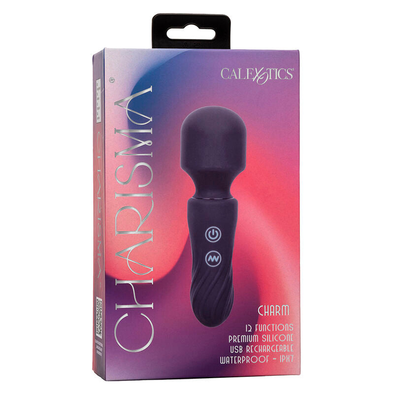 CalExotics Charisma Charm Massager Lila – 12 Vibrationsfunktionen, Kompakt & Wasserdicht – Massager Vibrator Bild 17