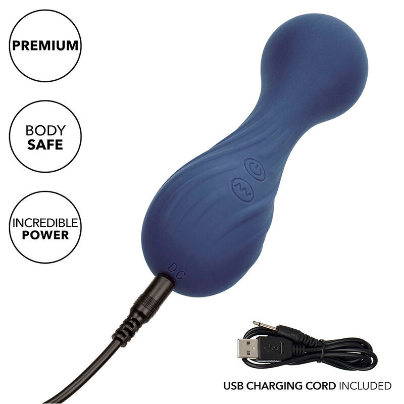 CalExotics Charisma Temptation Massager Lila – 12 Vibrationsfunktionen, USB Wiederaufladbar & Wasserdicht – Massager Vibrator Bild 13