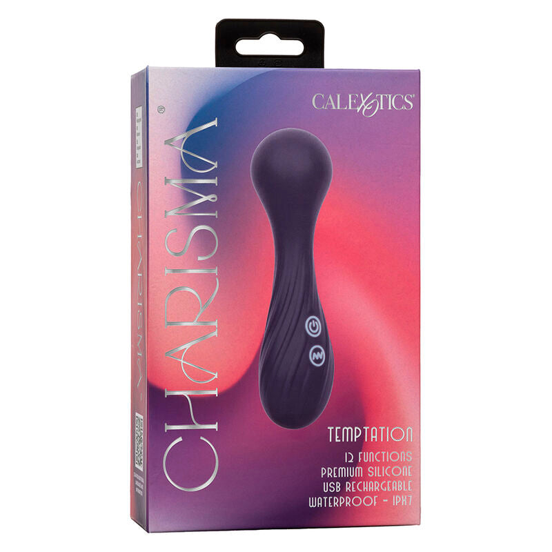 CalExotics Charisma Temptation Massager Lila – 12 Vibrationsfunktionen, USB Wiederaufladbar & Wasserdicht – Massager Vibrator Bild 19