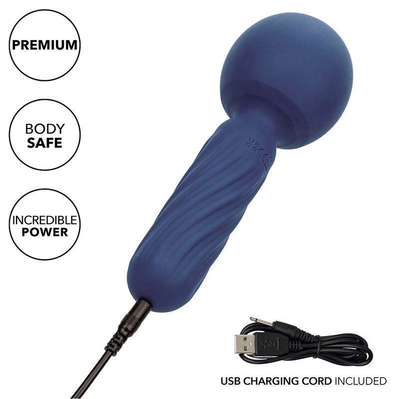 CalExotics Charisma Seduction Massager Lila – 12 Vibrationsfunktionen, USB Wiederaufladbar & Wasserdicht – Massager Vibrator Bild 7