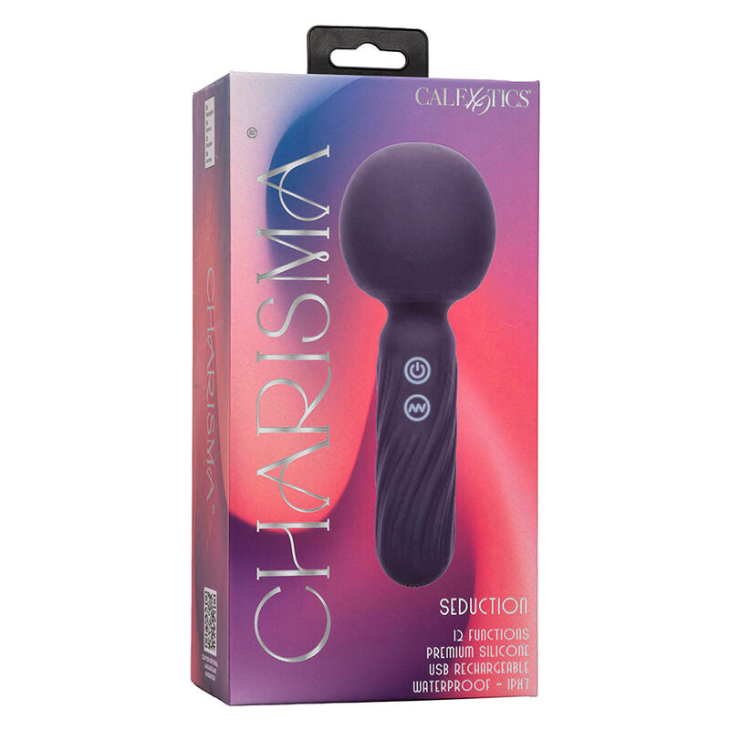 CalExotics Charisma Seduction Massager Lila – 12 Vibrationsfunktionen, USB Wiederaufladbar & Wasserdicht – Massager Vibrator Bild 12