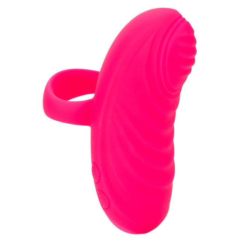 CalExotics Chic Tulpe Massager Blau – Doppelmotor, 10 Vibrationsmodi, USB Wiederaufladbar & Wasserdicht – Massager Vibrator Bild 4
