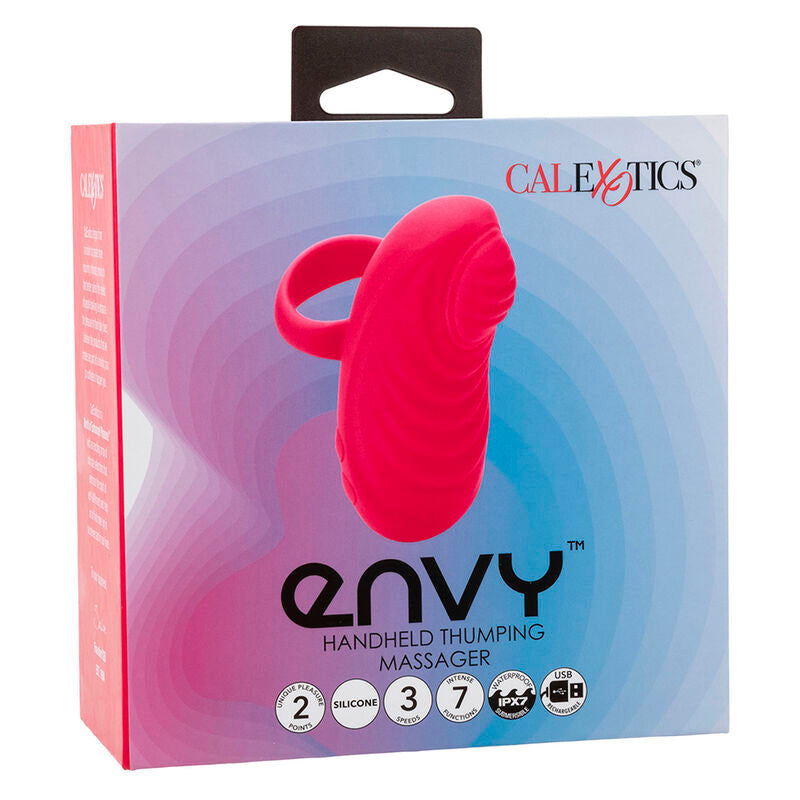 CalExotics Chic Tulpe Massager Blau – Doppelmotor, 10 Vibrationsmodi, USB Wiederaufladbar & Wasserdicht – Massager Vibrator Bild 18